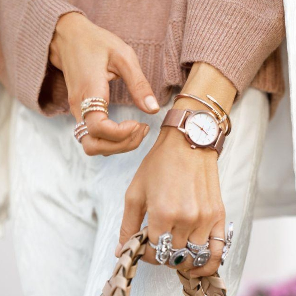Eddie Borgo Rose Gold Soho Watch